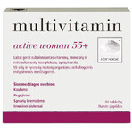 Вітаміни і мінерали New Nordic Multivitamin active women 55+ для жінок таблетки, №90: ціни та характеристики
