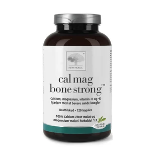 Комплекс New Nordic Сal Mag Bone Strong для кісток, зубів і м'язів капсули, №120