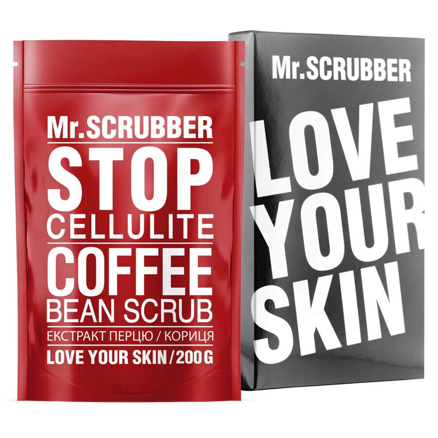 Скраб для тіла Mr.Scrubber (Мр.Скрабер) Stop Cellulite антицелюлітний, 200 г : ціни та характеристики