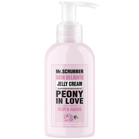 Крем-гель для тела и рук Mr.Scrubber (Мр.Скрабер) Skin Delights Peony in Love, 150 мл