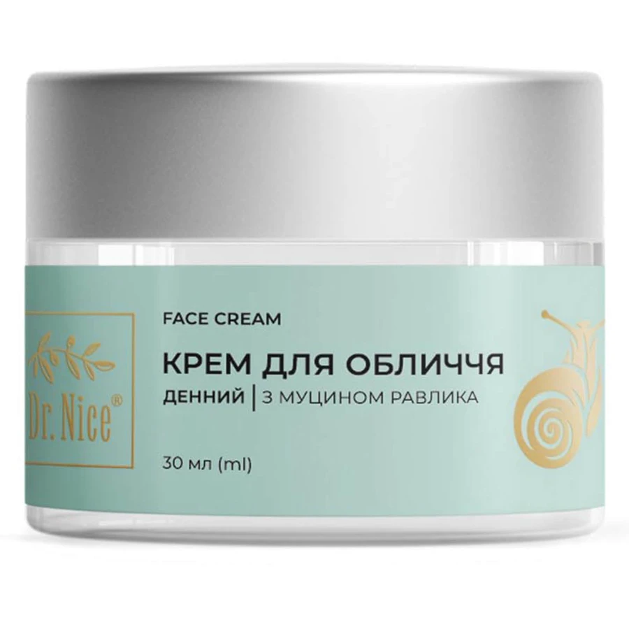 Крем для лица Dr.Nice с муцином улитки дневной 30 мл: цены и характеристики