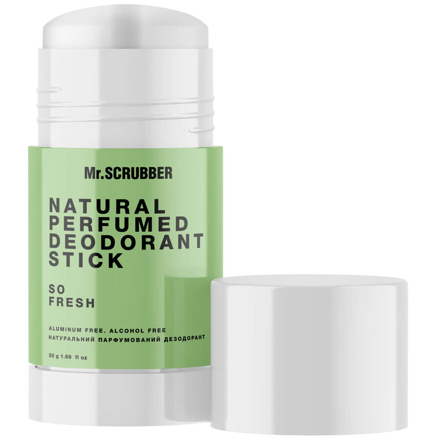 Дезодорант для тела Mr.Scrubber (Мр.Скрабер) So Fresh натуральный парфюмированный, 50 г: цены и характеристики