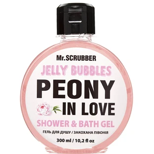 Гель для душу Mr.Scrubber (Мр.Скрабер) Jelly Bubble Peony in Love, 300 мл