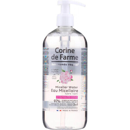 Вода мицеллярная Corine de Farme (Корин де Фарм) Purity для лица, 500 мл