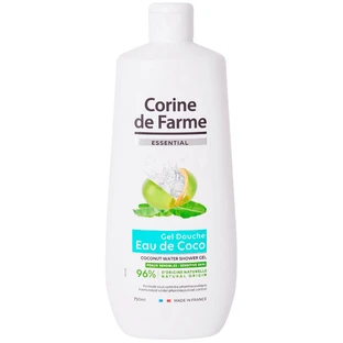 Гель для душу Corine de Farme (Корін де Фарм) Кокосова вода, 750 мл