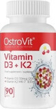 Вітаміни OstroVit Vitamin D3+K2 табл. №90
