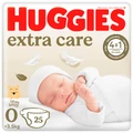 Підгузки Huggies Extra Care 0 3.5 кг 25 шт