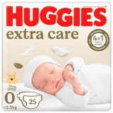 Подгузники Huggies Extra Care 0 3.5 кг 25 шт
