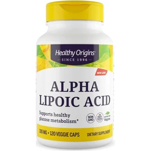 Дієтична добавка Healthy Origins Альфа-ліпоєва кислота, 100 мг, 120 капсул
