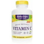 Дієтична добавка Healthy Origins Вітамін С (L-аскорбінова кислота), 1000 мг, 360 вегетаріанських капсул: ціни та характеристики