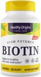 Диетическая добавка Healthy Origins Биотин, 5000 мкг, 150 вегетарианских капсул