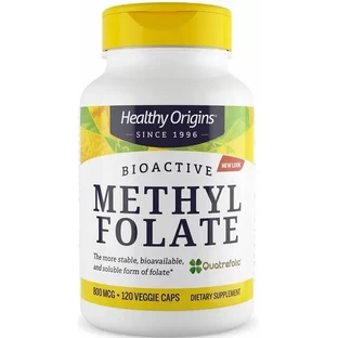 Диетическая добавка Healthy Origins Метилфолат, 800 мкг, 120 капсул