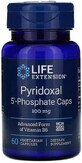 Дієтична добавка Life Extension Вітамін В6 (піридоксаль 5&#39;-фосфат),100 мг, 60 капсул