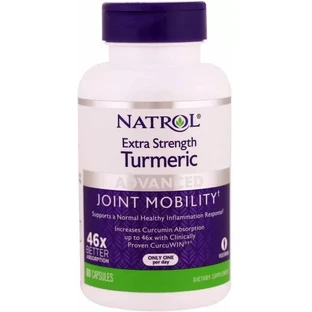 Диетическая добавка Natrol Куркума турмерик, 60 капсул