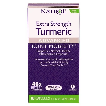 Диетическая добавка Natrol Куркума турмерик, 60 капсул: цены и характеристики