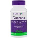 Диетическая добавка Natrol Витамины для мозга (Гуарана), 200 мг, 90 капсул: цены и характеристики