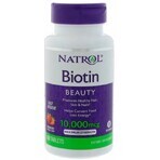 Дієтична добавка Natrol Біотин, 10000 мкг, 60 таблеток: ціни та характеристики