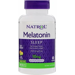 Диетическая добавка Natrol Мелатонин, 10 мг, 100 таблеток