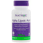 Дієтична добавка Natrol Альфа-ліпоєва кислота, 600 мг, 45 таблеток: ціни та характеристики