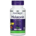 Диетическая добавка Natrol Мелатонин быстрого высвобождения, вкус клубники, 10 мг, 60 таблеток