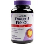Дієтична добавка Natrol Омега-3, 1000 мг, 60 гелевих капсул: ціни та характеристики