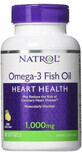Диетическая добавка Natrol Рыбий жир Омега-3, 1000 мг, 90 капсул