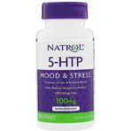Дієтична добавка Natrol 5-гідрокси L-триптофан, 100 мг, 30 капсул: ціни та характеристики