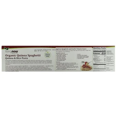 Диетическая добавка Now Foods Спагетти из киноа, 227 г: цены и характеристики