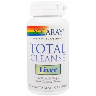 Дієтична добавка Solaray Чистка печінки Total Cleanse Liver, 60 капсул