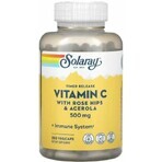 Диетическая добавка Solaray Витамин С, 500 мг, 250 вегетарианских капсул: цены и характеристики