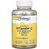 Дієтична добавка Solaray Вітамін С, 500 мг, 250 вегетаріанських капсул