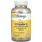 Диетическая добавка Solaray Витамин С и биофлавоноидный концентрат, 500 мг, 250 вегетарианских капсул: цены и характеристики