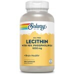 Диетическая добавка Solaray Лецитин из сои, 1000 мг, 250 капсул: цены и характеристики
