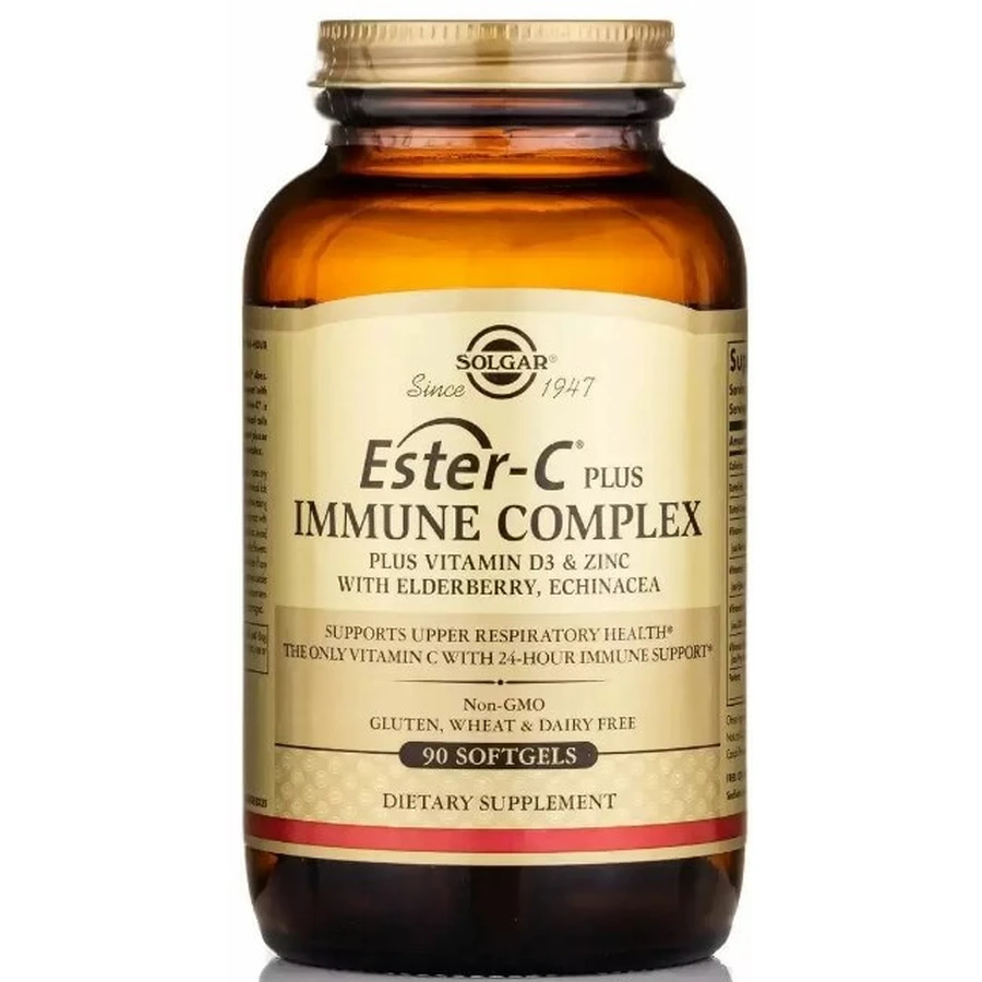Диетическая добавка Solgar Ester-S Plus immune Complex 90 капсул: цены и характеристики