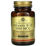 Дієтична добавка Solgar Вітамін В12 (ціанокобаламін), 1000 мкг, 250 таблеток