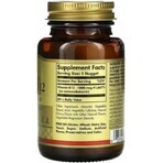 Дієтична добавка Solgar Вітамін В12 (ціанокобаламін), 1000 мкг, 250 таблеток: ціни та характеристики