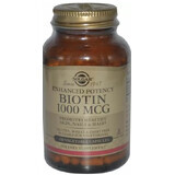 Диетическая добавка Solgar Биотин, 1000 мкг, 250 вегетарианских капсул