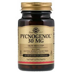 Диетическая добавка Solgar Пикногенол, 30 мг, 30 вегетарианских капсул: цены и характеристики