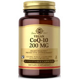 Дієтична добавка Solgar Коензим Q10, 200 мг, 30 вегетаріанських капсул