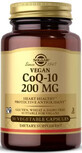 Диетическая добавка Solgar Коэнзим Q10, 200 мг, 30 вегетарианских капсул