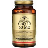 Дієтична добавка Solgar Коензим Q10 вегетаріанський, 60 мг, 180 капсул