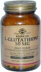 Диетическая добавка Solgar L-глутатион, 50 мг, 90 вегетарианских капсул.