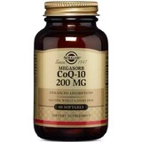 Дієтична добавка Solgar Коензим Q10, 200 мг, 60 гелевих капсул