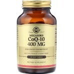 Диетическая добавка Solgar Коэнзим Q10, 400 мг, 60 гелевых капсул: цены и характеристики