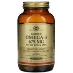 Дієтична добавка Solgar Омега-3 кошерний, 675 мг, 100 гелевих капсул: ціни та характеристики
