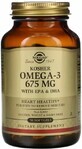 Диетическая добавка Solgar Омега-3 кошерная, 675 мг, 50 гелевых капсул.