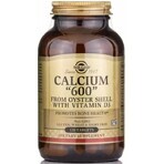 Диетическая добавка Solgar Кальций из раковин устриц с витамином D3, 120 таблеток: цены и характеристики