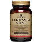 Дієтична добавка Solgar L- глютамін, 500 мг, 100 вегетаріанських капсул: ціни та характеристики