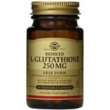 Дієтична добавка Solgar L-глутатіон, 250 мг, 30 вегетаріанських капсул