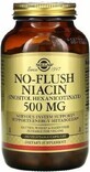 Дієтична добавка Solgar Ніацин, 500 мг, 250 вегетаріанських капсул